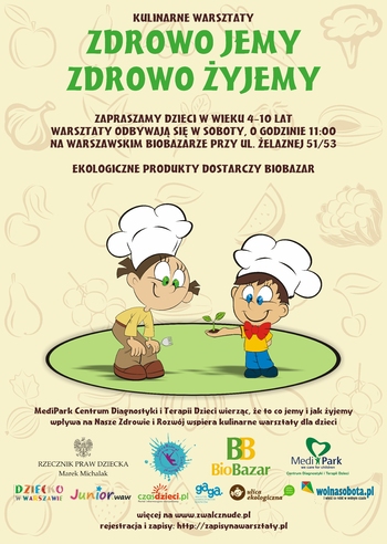 Warsztaty kulinarne dla dzieci 25 lipca 2015